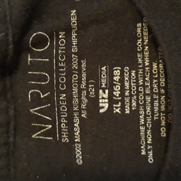 Naruto XL Anime Graphic Tee - Picture 7 of 9